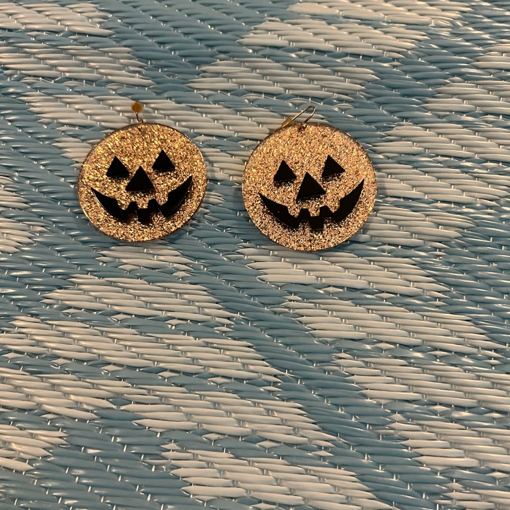 Halloween earrings pumpkin